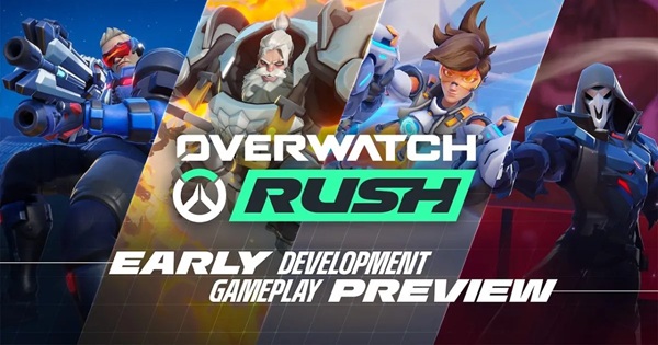 Blizzard ra mắt Overwatch Rush – Game bắn súng góc nhìn từ trên xuống dành cho mobile