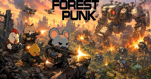 Forest Punk – Biệt Đội Thú Cưng Nổi Dậy Đập Tan Đế Chế Robot