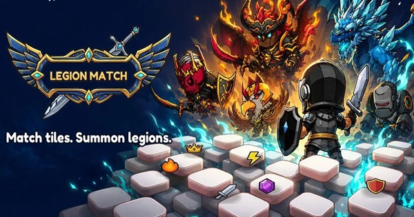 Legion Match – Game giải đố match-3 triệu hồi quái vật nghẹt thở