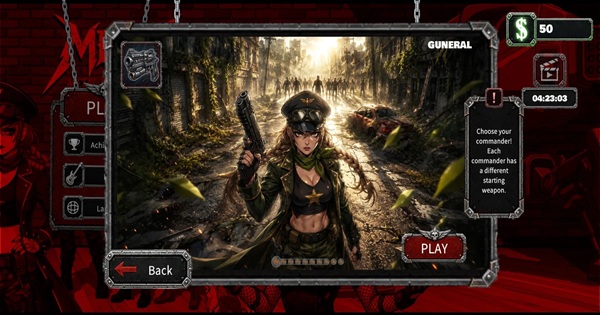 MEKZ: Metal Kills Zombies – Game sinh tồn Roguelite với cơ chế bắn súng theo nhịp nhạc