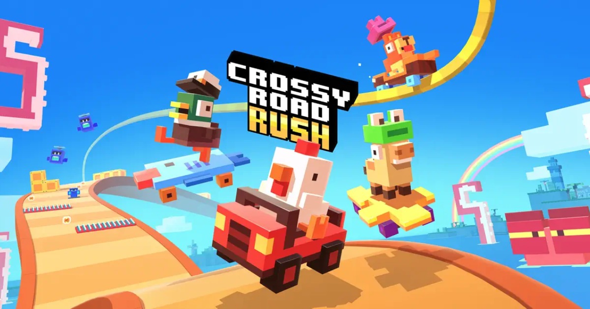 Crossy Road Rush – Phiên bản endless runner mới sắp đổ bộ Apple Arcade